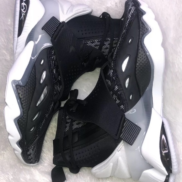 Reebok DMX Elusion 001 FT Hi Athletic Shoes Black White EF4162 - Picture 5 of 7